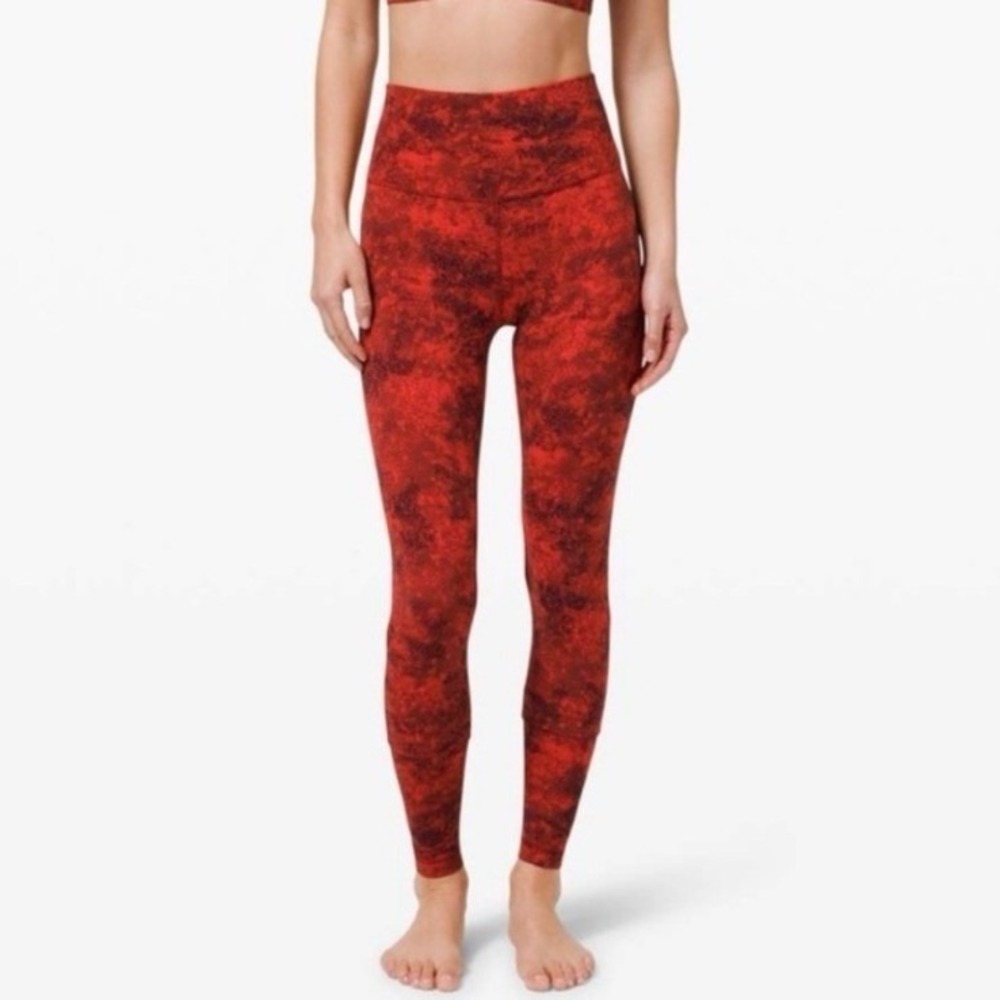 Lululemon Align 28" Lunar New Year Intricate Oasis Leggings Size 2